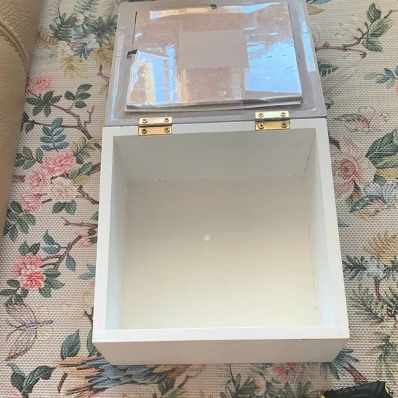 Heart-Shaped Photo Frame keepsake Box - made in Italy 🇮🇹 - Picture 3 of 4